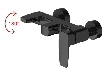 NOBEL Bathroom Shower Mixer N-9900-BK